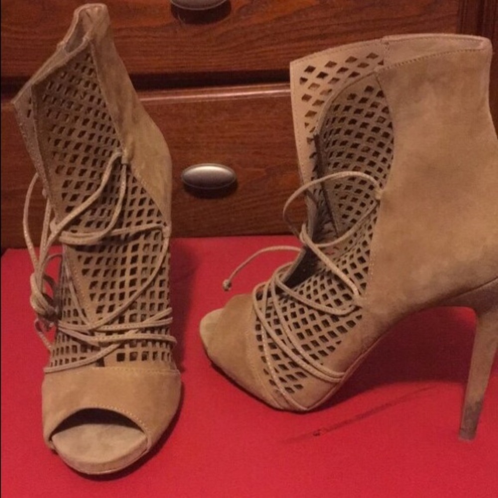 Maddye Suede High Heel by Steve Madden